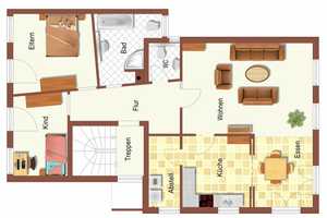 Attraktive Kapitalanlage! Modernes Mehrfamilienhaus mit drei Wohneinheiten im schönen Ehnernviertel! – Oldenburg (Oldenburg) – Vorschaubild 2