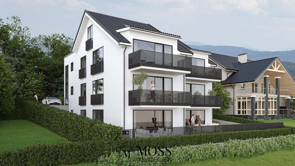Immobilie in Horben - Maisonette mit Traumpanorama in die Rheinebene nur 10 min von Freiburg KFW40 QNG - Bild 2
