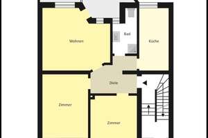 Modernisierte 3-Zimmer-Wohnung mit Wintergarten, Terrasse & Garten in ruhiger Lage in Weidenpesch – Die vollständige Adresse der Immobilie erhältst du vom Anbieter., 50737 Weidenpesch, Köln – Vorschaubild 14