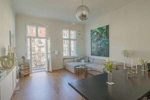Schöne hochwertig möblierte Altbauwohnung mit Balkon – Bouchéstraße 81, 12435 Alt-Treptow, Berlin – Vorschaubild 3