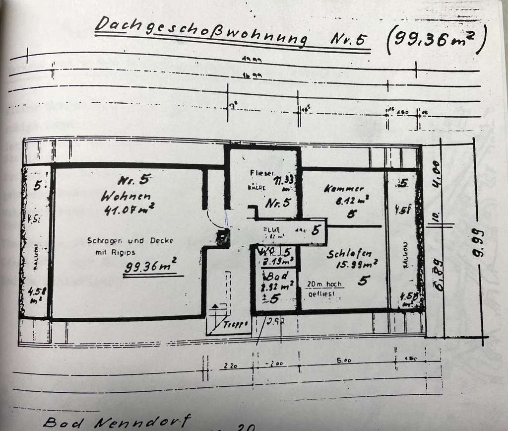 Immobilie in Bad Nenndorf - Miete war gestern - Schöne renovierte 3 Zimmer Dachgeschosswohnung - Bild 1