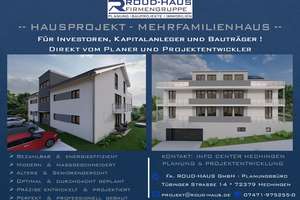 + EXKLUSIVES MEHRFAMILIENHAUS-PROJEKT MIT BAUGENEHMIGUNG! + – Die vollständige Adresse der Immobilie erhältst du vom Anbieter., 78652 Deißlingen – Vorschaubild 1