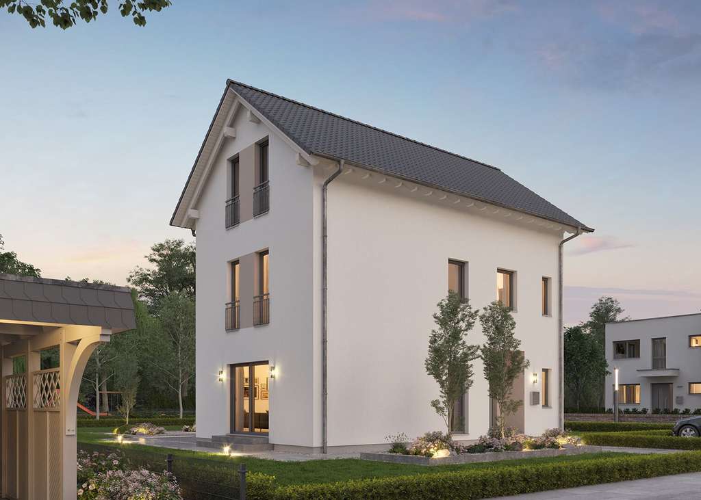 Immobilie in Reinsdorf - Eigenheim auf drei Etage mit 190 qm - Höchste Platz- und Energieeffizienz mit massa haus bauen - Bild 0
