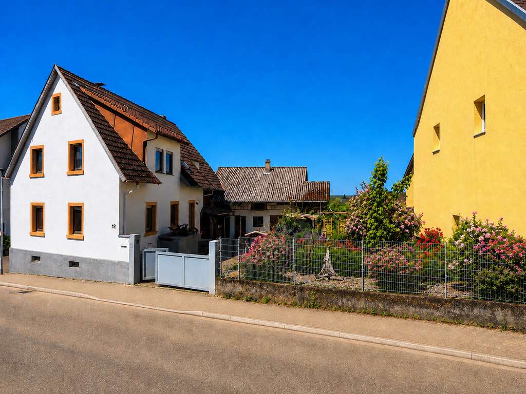 Immobilie in Malsch - Anwesen mit Potenzial für Wohnen und Arbeiten sowie viel Platz für Handwerk & Gewerbe! - Bild 0