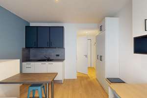 1 Monat mietfrei! Urban leben & studieren – dein möbliertes Apartment im Quartillion – Im Rad 15, 65197 Rheingauviertel / Hollerborn, Wiesbaden – Vorschaubild 3