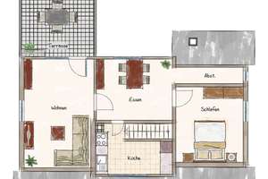 Einfamilienhaus mit schönem Garten - NUR an Kapitalanleger – Die vollständige Adresse der Immobilie erhältst du vom Anbieter., 88074 Meckenbeuren – Vorschaubild 13
