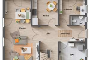 Strahlend und lauschig – ein Traumhaus für die Familie – Die vollständige Adresse der Immobilie erhältst du vom Anbieter., 75335 Dobel – Vorschaubild 8