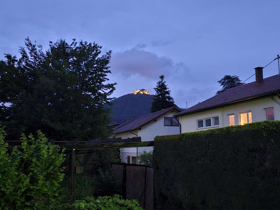 Blick auf Hohen Neuffen