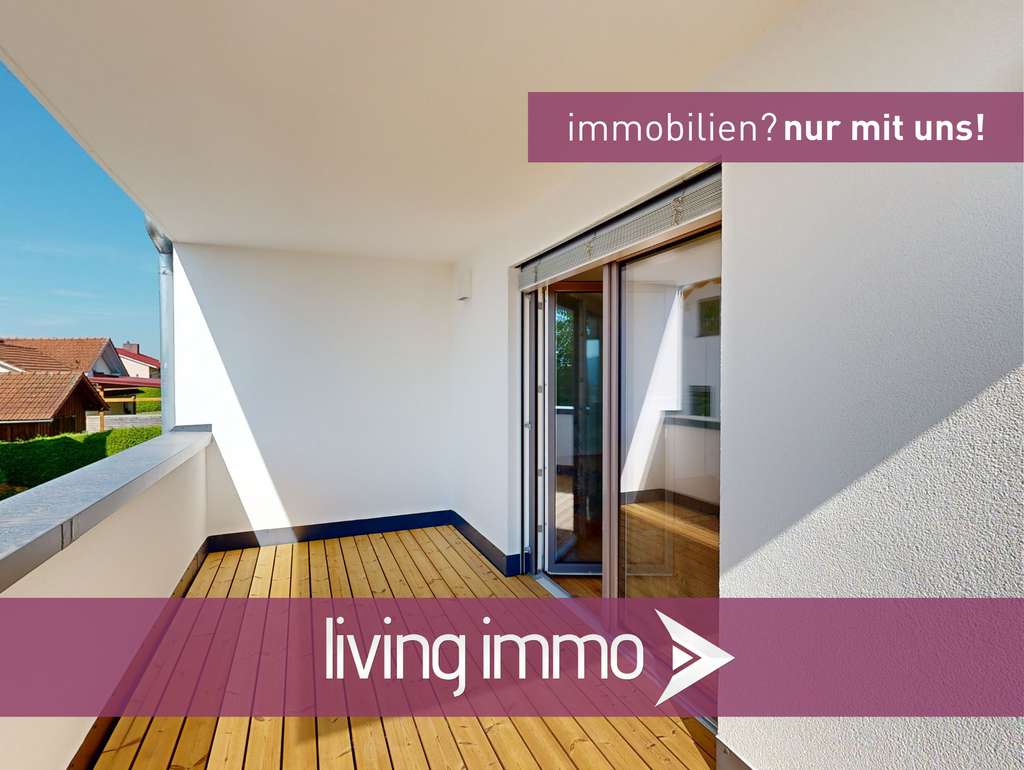 Immobilie in Büchlberg - Neuwertige 3-Zimmer-Wohnung mit Balkon und Carport im Herzen von Büchlberg - Bild 0