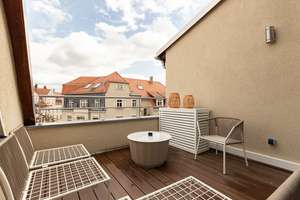 Wohntraum im Dachgeschoss mit hochwertiger Einbauküche & Klimaanlage  | Parkett | Fußbodenheizung – Geißlerstraße 11, 4315 Volkmarsdorf, Leipzig – Vorschaubild 17