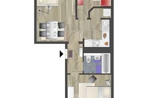 Modernisierte 3-Raum-Wohnung in attraktiver Wohnlage – Theresenstr. 3, 9111 Zentrum, Chemnitz – Vorschaubild 6