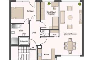 Moderne 3-Zimmerwohnung mit Balkon am Rande der Bonner Südstadt

 – Die vollständige Adresse der Immobilie erhältst du vom Anbieter., 53113 Gronau, Bonn – Vorschaubild 12