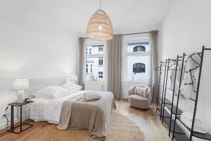 Provisionsfrei: Traumhafte Altbauwohnung im Lorettoviertel — kernsaniert 2025/26, Balkon (Anbau) – Düsselstrasse 29, 40219 Unterbilk, Düsseldorf – Vorschaubild 3