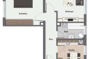 ETW - Sanierungsobjekt, ideal für den Handwerker - – Die vollständige Adresse der Immobilie erhältst du vom Anbieter., 84478 Waldkraiburg – Vorschaubild 13