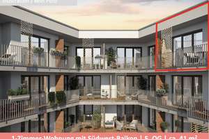 #Herrliche 1-Zimmer-Wohnung, NEUBAU, Top Lage, Stadtpark, Südwest-Balkon*Frei ab 1.9./1.10.