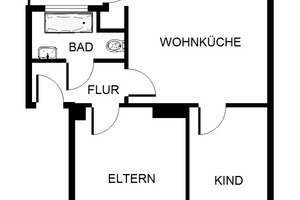 Bezugsfertige 2,5-Zimmer-Wohnung mit Duschbad – Grimmstr. 31, 45883 Heßler, Gelsenkirchen – Vorschaubild 2