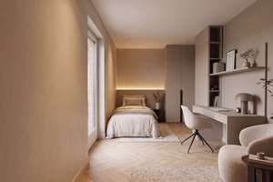 Exklusive 3-Zimmer-Wohnung mit großzügigem Wohnbereich und Balkon in den AUREUM RESIDENCES – Die vollständige Adresse der Immobilie erhältst du vom Anbieter., 86165 Lechhausen-Süd, Augsburg – Vorschaubild 5