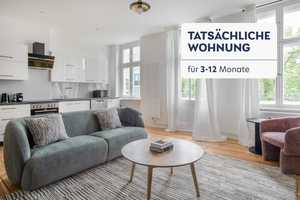 Exquisite 3-Zi-Wohnung, Top-Lage mit Parkblick. Voll möbliert, komplett ausgestattet.  – Mainzer Straße 36, 12053 Berlin – Vorschaubild 1