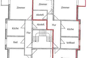 Großzügige ETW mit Balkon in zentraler Lage von Rostock – Die vollständige Adresse der Immobilie erhältst du vom Anbieter., 18069 Reutershagen, Rostock – Vorschaubild 5