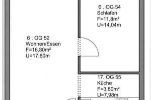 Schöne 2 Zimmer Wohnung mit großen Balkon in Ludwigshafen zu verkaufen gute Rendite od.Eigennutzung – 67059 Mitte, Ludwigshafen am Rhein – Vorschaubild 10