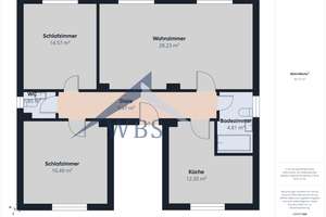 Helle Hochparterrewohnung mit großzügiger Wohnküche und Gemeinschaftsgarten – Halfmannswiese 39, 44879 Dahlhausen, Bochum – Vorschaubild 10