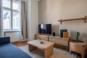 Moderne Studio-Wohnung im lebhaften Friedrichshain - voll möbliert