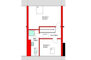 TOP LAGE LAUFAMHOLZ: IN 2022 UMFANGREICH MODERNISIERTES 5- ODER 6-ZIMMER-RMH MIT EINZELGARAGE – Die vollständige Adresse der Immobilie erhältst du vom Anbieter., 90482 Laufamholz, Nürnberg – Vorschaubild 44