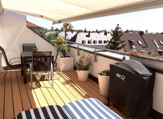 Traumhafte Dachgeschosswohnung mit Alpenpanorama voll möbliert