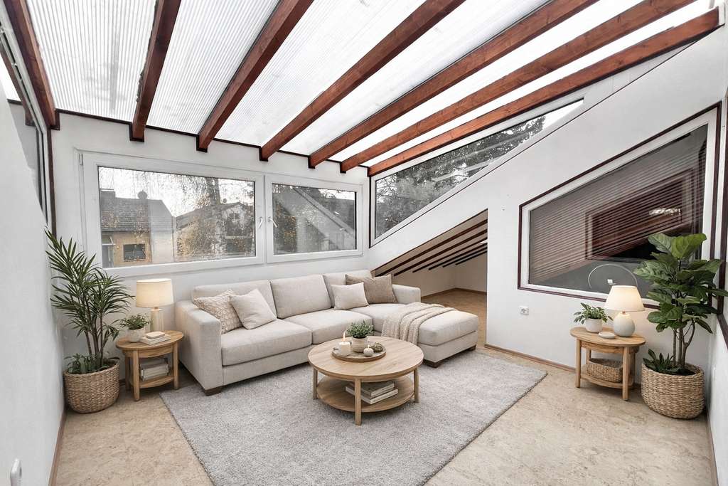 Immobilie in Dornstadt - Helle 3-Zimmer-Wohnung mit Wintergarten und Garage - Bild 2