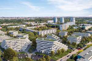 Exklusive 2 Zi-WE mit Balkon, Smart Home, off. Küche + EBK, Dusche, TG-STP-Nähe Peißnitz – Begonienstraße 29, 6122 Halle (Saale) – Vorschaubild 4