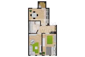 2-Zimmer-Wohnung mit Balkon und Parkett in Kleinzschocher – Ruststraße 20, 4229 Kleinzschocher, Leipzig – Vorschaubild 3