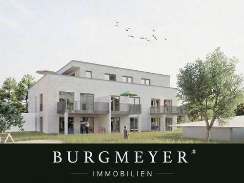 Abbildung zu IBBENBÜREN: Wohnkomfort im 1.OG mit 15 m² großem Balkon - KFW40EE Standard & 