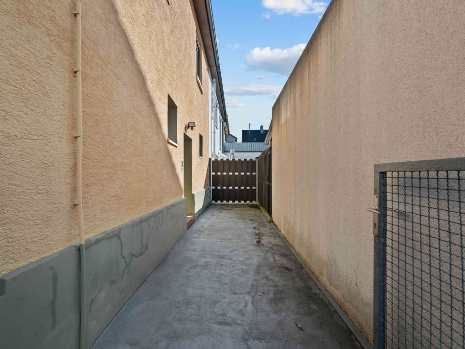 Zugangsbereich zum Haus