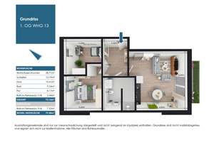 Topmoderne Balkonwohnung mit zwei TG-Stellplätzen + KfW40 QNG – Am-hohen-Weg 8, 86676 Ehekirchen – Vorschaubild 16
