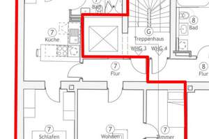 N-Steinbühl: Erstbezug! Schön & hell: 3-Zi-Whg., 1.OG (m.A.), Balkon, Einbauküche, Kühlung, Stpl. – Die vollständige Adresse der Immobilie erhältst du vom Anbieter., 90459 Galgenhof, Nürnberg – Vorschaubild 15
