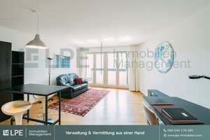 ⓁⓅⒺ Pasing 2-Zimmer-Wohnung | Möbliert mit Süd-Balkon | frei ab sofort – Varnhagenstraße 2, 81242 Pasing, München – Vorschaubild 3