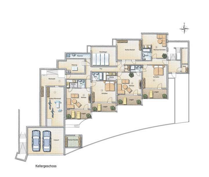 Garten-/Untergeschoss
