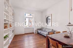 Zeitlos schöne  Drei-Zimmer-Altbauwohnung in begehrter Nordendlage – 60318 Nordend-West, Frankfurt am Main – Vorschaubild 3