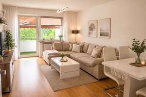 Ruhig gelegene 3-Zimmer-Wohnung mit Balkon in Grafing bei München (S4,S6) – Die vollständige Adresse der Immobilie erhältst du vom Anbieter., 85567 Grafing bei München – Vorschaubild 2