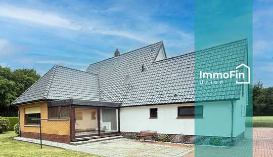 Bild von Charmantes Einfamilienhaus mit großem Garten und Wintergarten in Saterland – Sedelsberg-Heselberg