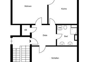 Gut geschnittene und bezugsfreie 2-Zimmer-Dachgeschossswohnung mit Balkon in Oldenburg/Eversten – Die vollständige Adresse der Immobilie erhältst du vom Anbieter., 26131 Eversten, Oldenburg (Oldenburg) – Vorschaubild 18