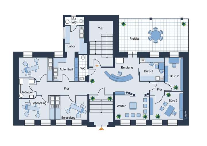 Grundriss Erdgeschoss