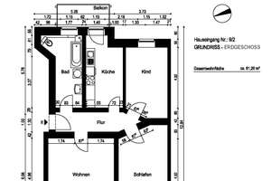 3-Zimmer-Wohnung mit Balkon in Magdeburg Stadtfeld Ost – 39108 Stadtfeld Ost, Magdeburg – Vorschaubild 2
