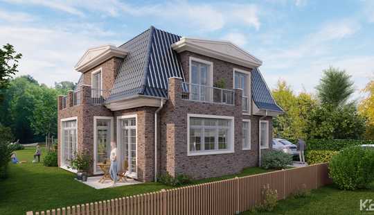 Bild von Neubau Stadtvilla in wundervoller Lage direkt an der Haarenniederung!