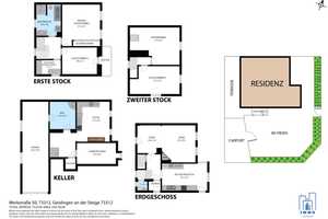 Charmante Doppelhaushälfte in Geislingen – 7,5 Zimmer, 132 m², Garage + Stellplatz – Werkstr. 50, 73312 Göppingen (Kreis) – Vorschaubild 22