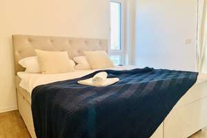 Neuwertige 2-Raum-Wohnung voll möbliert und ausgestattet mit Balkon und Einbauküche – Radeberger Str. 15, 40625 Gerresheim, Düsseldorf – Vorschaubild 21