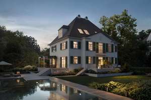 Eindrucksvolle Villa zur Selbstgestaltung an der Auffahrtsallee auf Parkgrundstück mit 2.097 qm