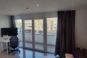 2-Zimmerwohnung mit Möbel und Balkon zur Miete – Neckarstr. 22, 64283 Mitte, Darmstadt – Vorschaubild 2