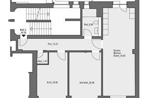 3 Zimmer mit BALKON, Aufzug, Wärmepumpe, Fassadenvollwärmeschutz, – Lange Str. 85, 58089 Wehringhausen, Hagen – Vorschaubild 2