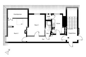 Modernisierte 2-Zimmer-Dachgeschosswohnung in begehrter Lage von Berlin-Lichterfelde – Die vollständige Adresse der Immobilie erhältst du vom Anbieter., 12209 Lichterfelde, Berlin – Vorschaubild 14